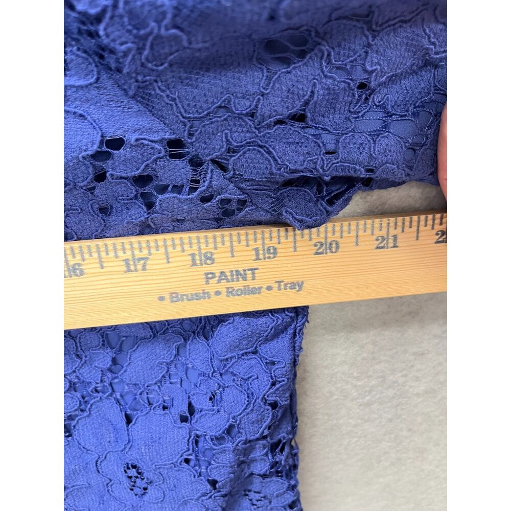 Chicos Purple Lace Crop Jacket Women's Size1 - Picture 10 of 13